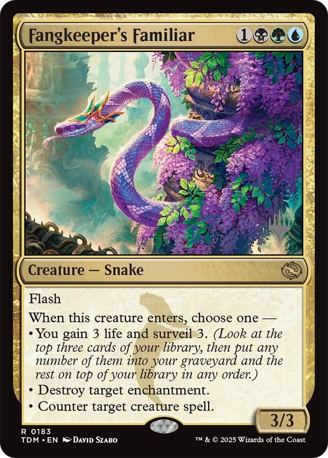 Fangkeeper's Familiar [Tarkir: Dragonstorm Promos] | Gear Gaming Bentonville