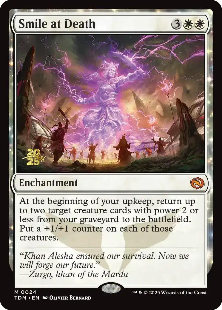 Smile at Death [Tarkir: Dragonstorm Prerelease Promos] | Gear Gaming Bentonville