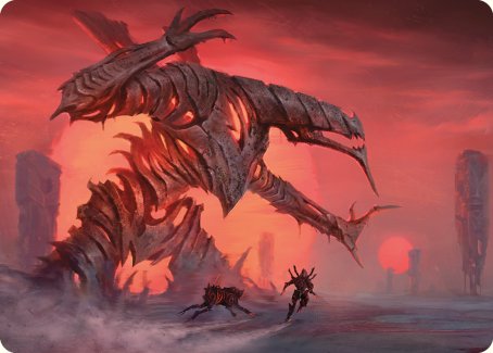 Red Sun's Zenith Art Card [Phyrexia: All Will Be One Art Series] | Gear Gaming Bentonville