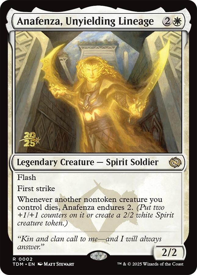 Anafenza, Unyielding Lineage [Tarkir: Dragonstorm Prerelease Promos] | Gear Gaming Bentonville