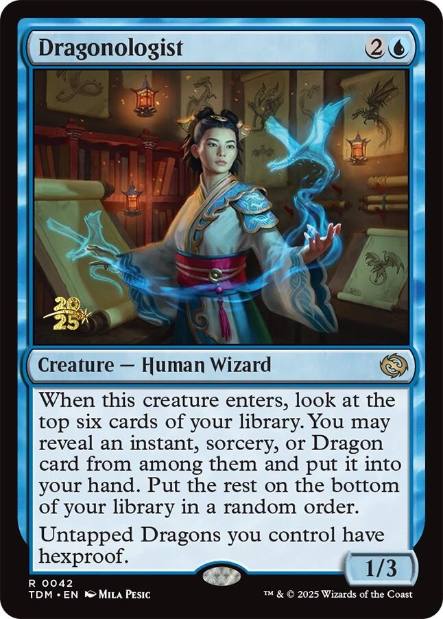 Dragonologist [Tarkir: Dragonstorm Prerelease Promos] | Gear Gaming Bentonville