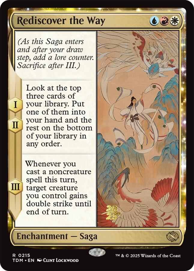 Rediscover the Way [Tarkir: Dragonstorm Prerelease Promos] | Gear Gaming Bentonville