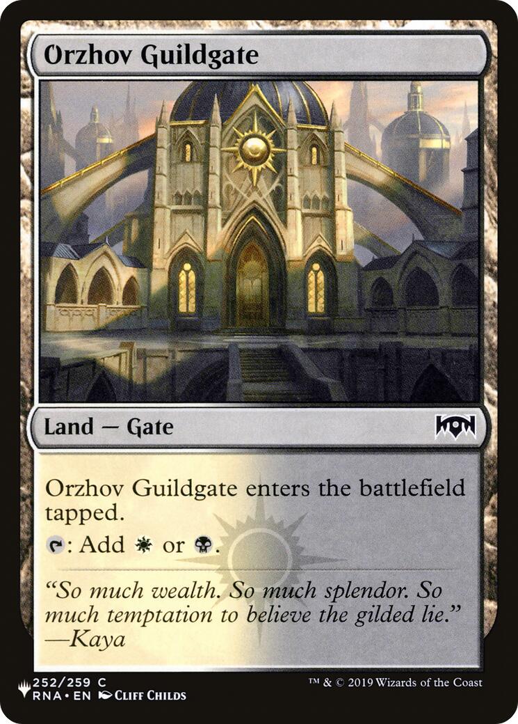 Orzhov Guildgate [The List] | Gear Gaming Bentonville