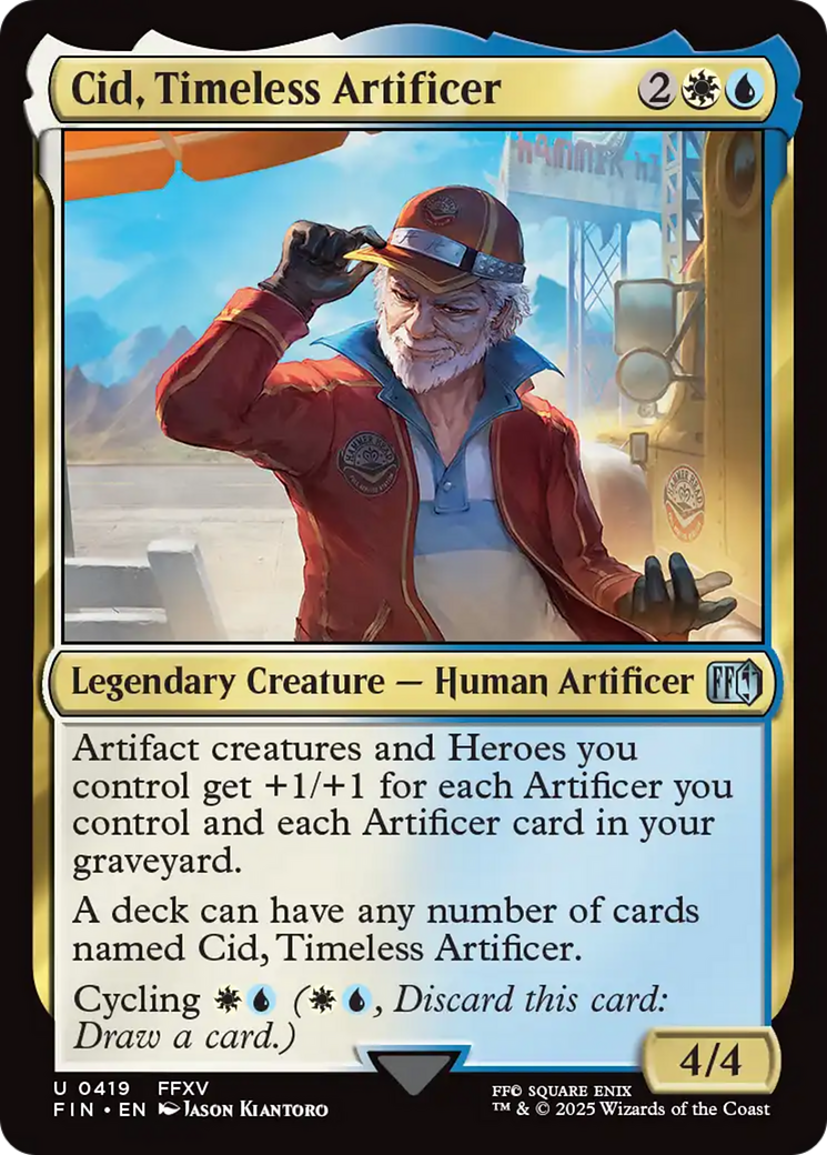 Cid, Timeless Artificer (0419) [FINAL FANTASY] | Gear Gaming Bentonville