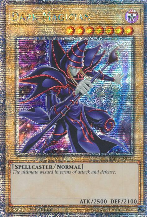 Dark Magician (New Art) [RA04-EN001] Quarter Century Secret Rare | Gear Gaming Bentonville