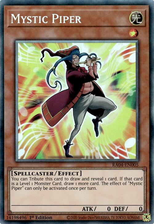 Mystic Piper [RA04-EN005] Prismatic Collector's Rare | Gear Gaming Bentonville