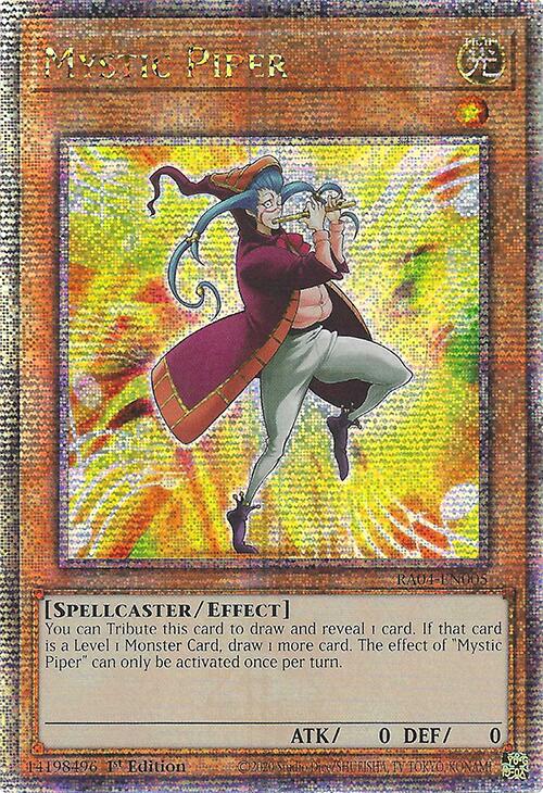 Mystic Piper [RA04-EN005] Quarter Century Secret Rare | Gear Gaming Bentonville