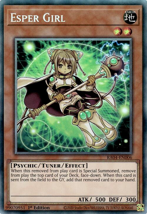 Esper Girl [RA04-EN006] Prismatic Collector's Rare | Gear Gaming Bentonville