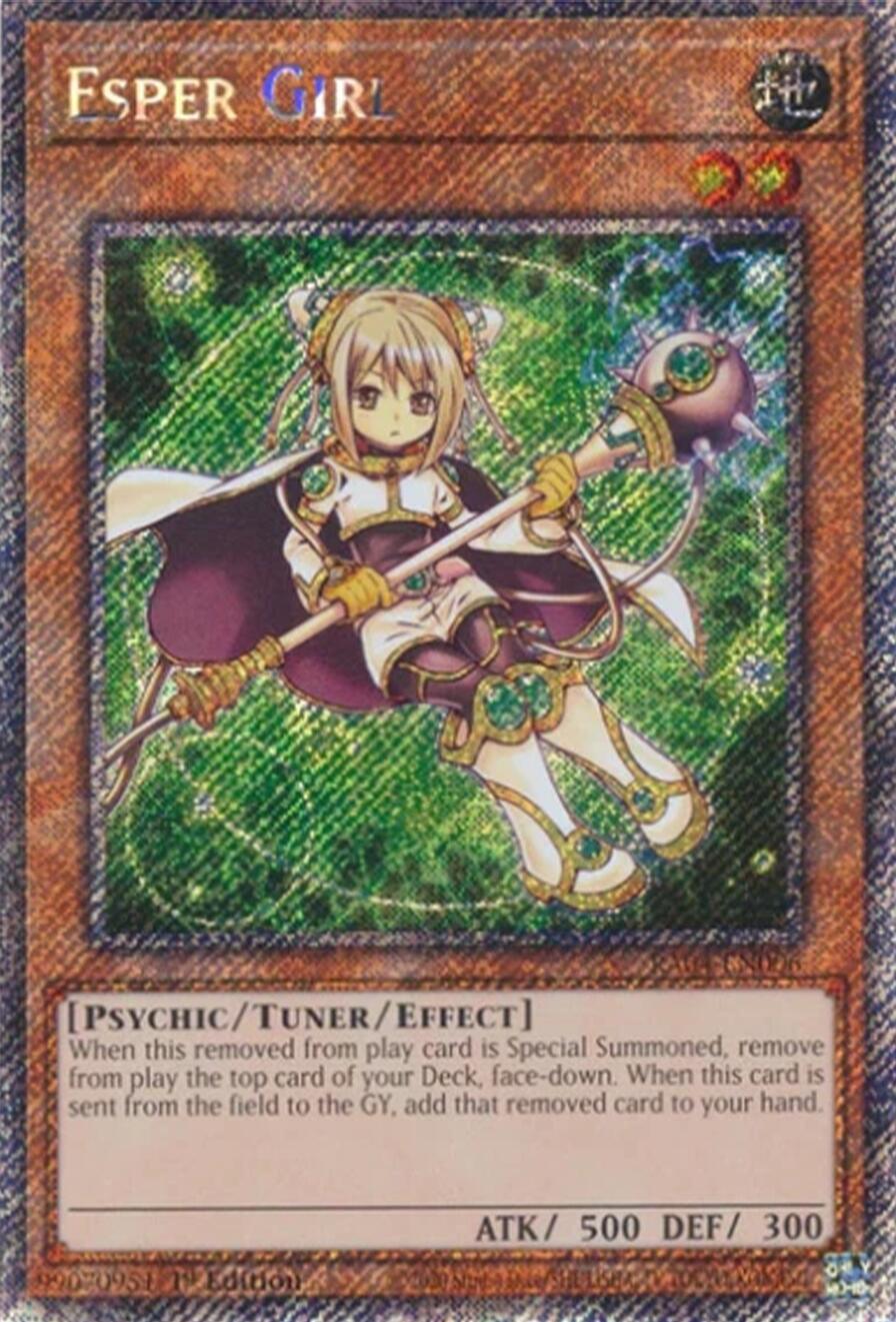 Esper Girl [RA04-EN006] Platinum Secret Rare | Gear Gaming Bentonville