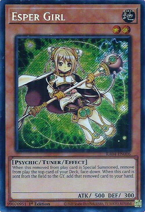 Esper Girl [RA04-EN006] Secret Rare | Gear Gaming Bentonville