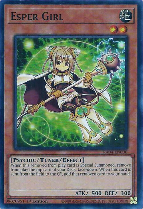Esper Girl [RA04-EN006] Super Rare | Gear Gaming Bentonville