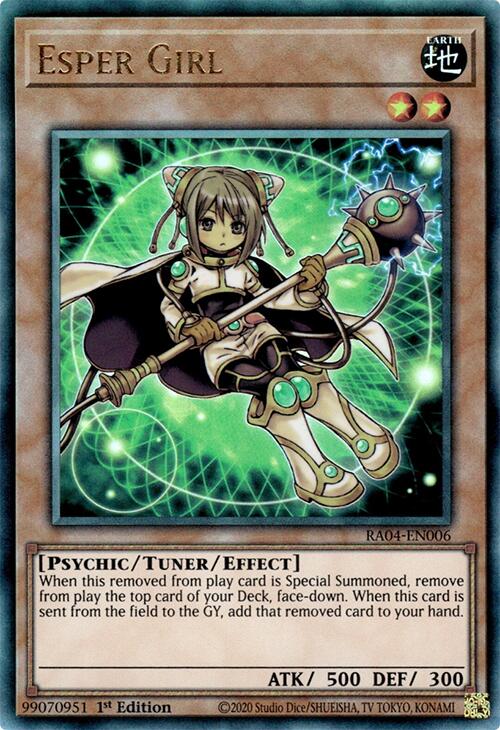 Esper Girl [RA04-EN006] Prismatic Ultimate Rare | Gear Gaming Bentonville