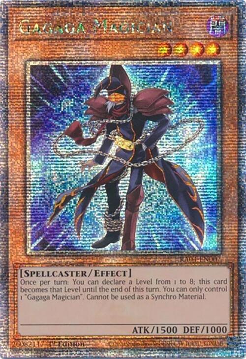 Gagaga Magician [RA04-EN007] Quarter Century Secret Rare | Gear Gaming Bentonville