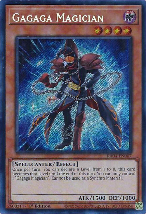 Gagaga Magician [RA04-EN007] Secret Rare | Gear Gaming Bentonville