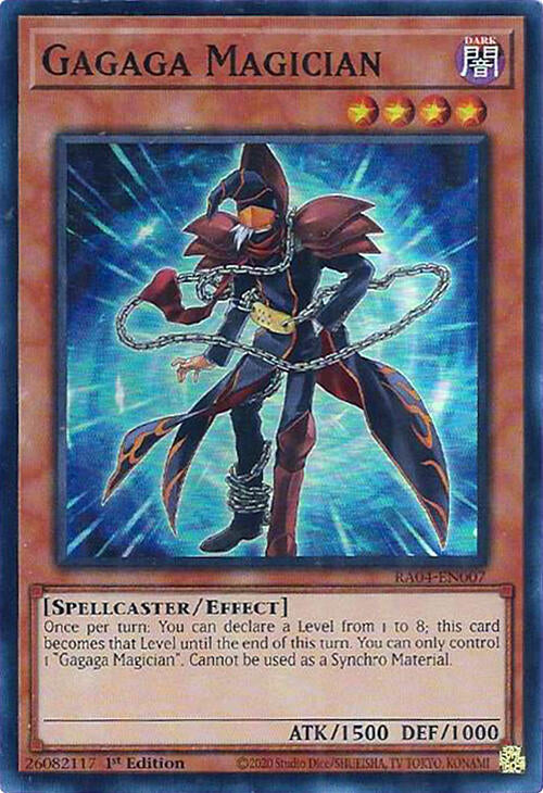 Gagaga Magician [RA04-EN007] Super Rare | Gear Gaming Bentonville