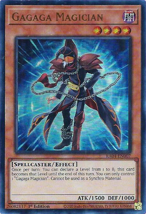 Gagaga Magician [RA04-EN007] Ultra Rare | Gear Gaming Bentonville