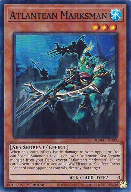 Atlantean Marksman [RA04-EN009] Super Rare | Gear Gaming Bentonville