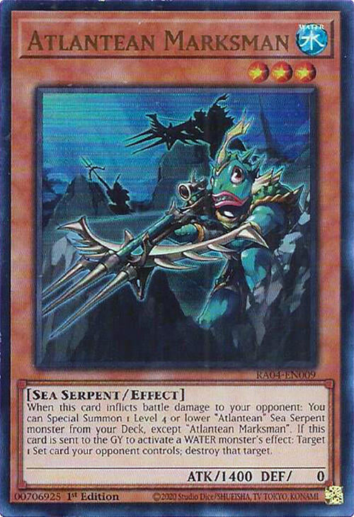 Atlantean Marksman [RA04-EN009] Ultra Rare | Gear Gaming Bentonville