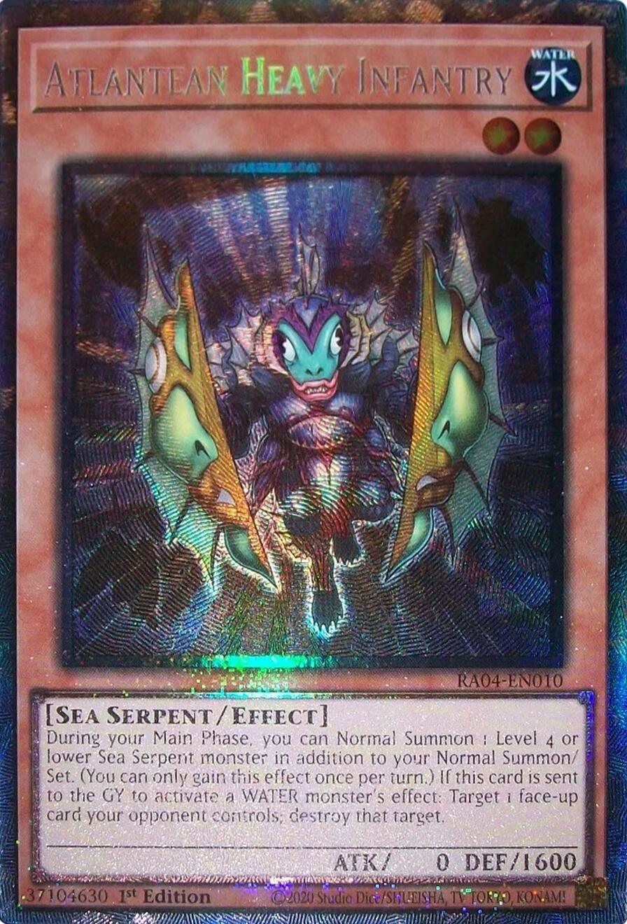 Atlantean Heavy Infantry [RA04-EN010] Prismatic Collector's Rare | Gear Gaming Bentonville
