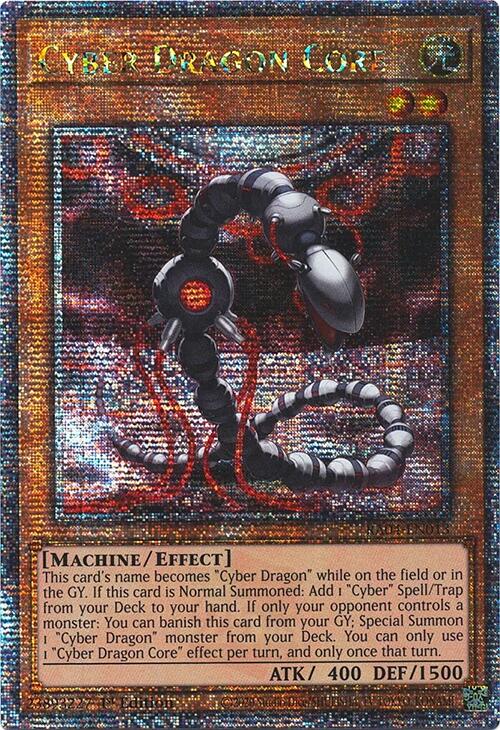 Cyber Dragon Core [RA04-EN013] Quarter Century Secret Rare | Gear Gaming Bentonville