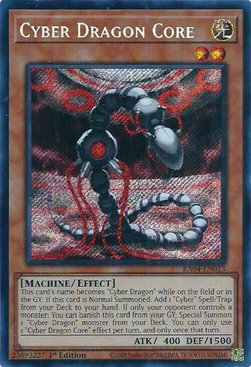 Cyber Dragon Core [RA04-EN013] Secret Rare | Gear Gaming Bentonville