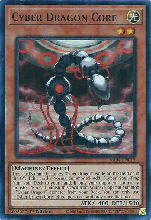 Cyber Dragon Core [RA04-EN013] Super Rare | Gear Gaming Bentonville