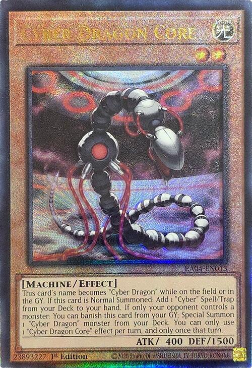 Cyber Dragon Core [RA04-EN013] Prismatic Ultimate Rare | Gear Gaming Bentonville