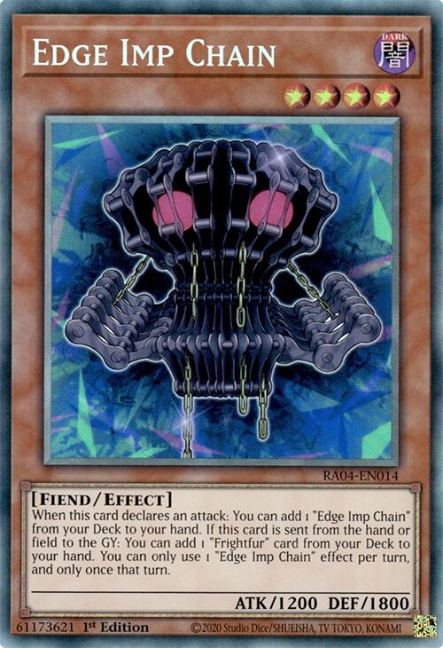 Edge Imp Chain [RA04-EN014] Prismatic Collector's Rare | Gear Gaming Bentonville