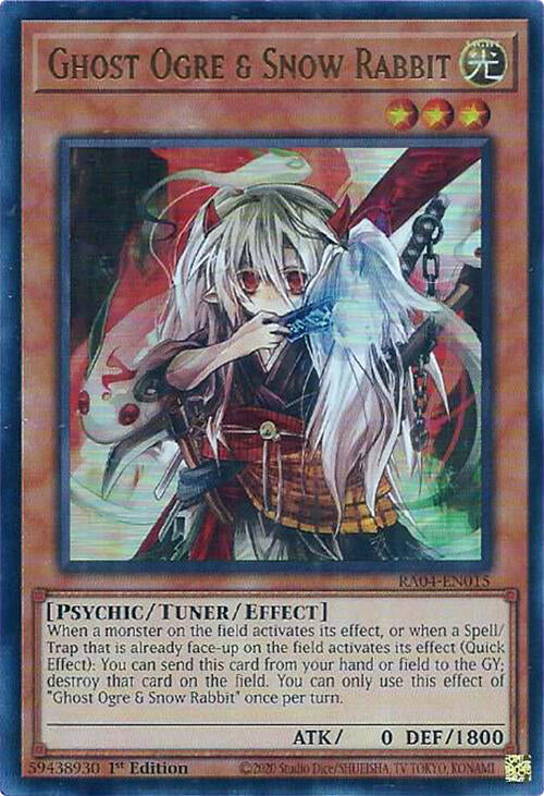 Ghost Ogre & Snow Rabbit [RA04-EN015] Ultra Rare | Gear Gaming Bentonville
