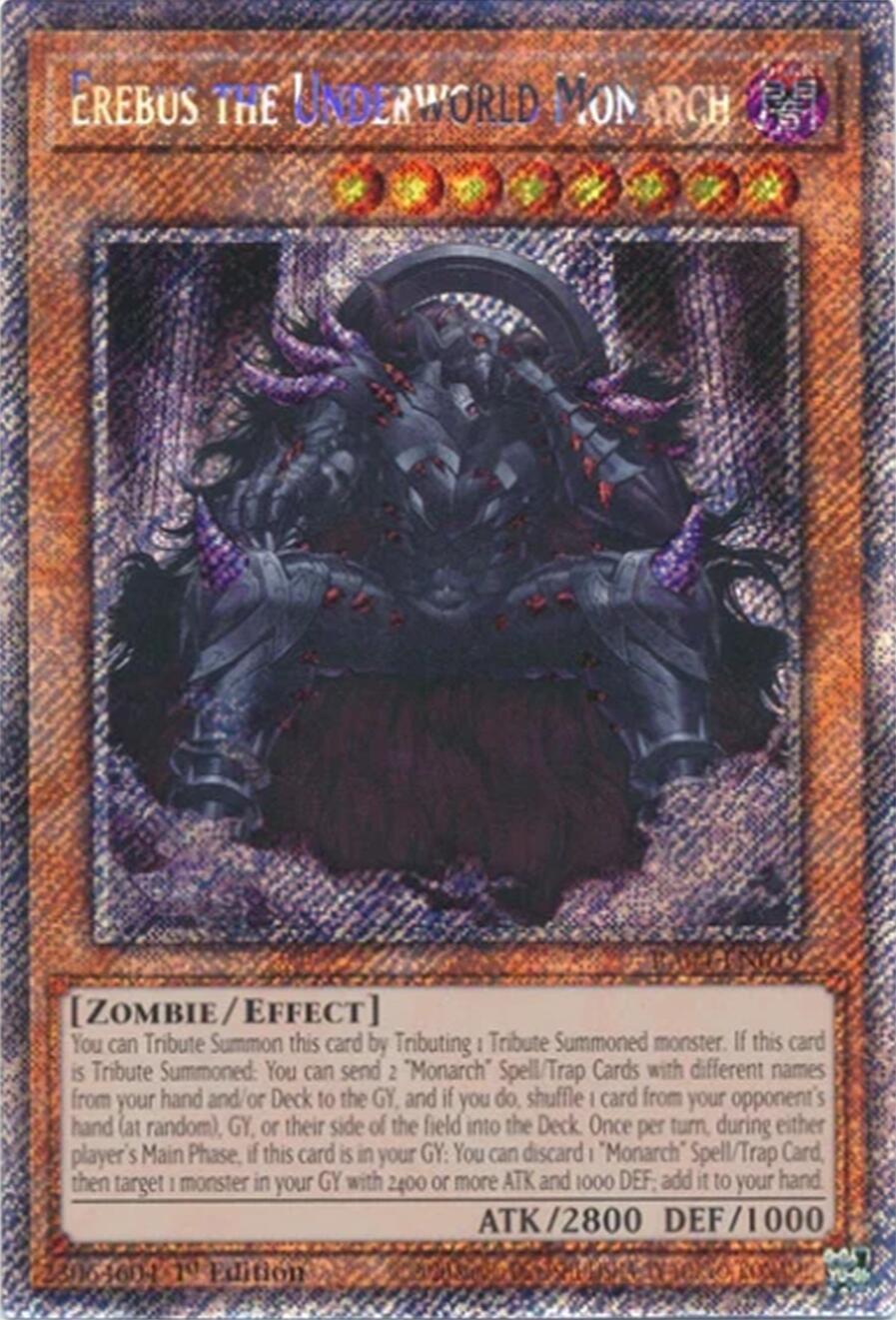 Erebus the Underworld Monarch [RA04-EN019] Platinum Secret Rare | Gear Gaming Bentonville