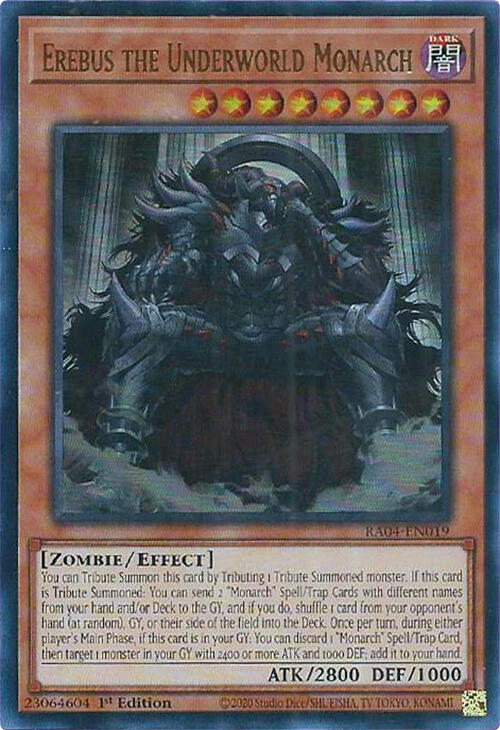 Erebus the Underworld Monarch [RA04-EN019] Ultra Rare | Gear Gaming Bentonville