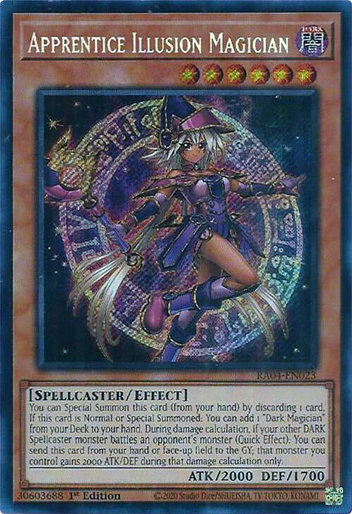 Apprentice Illusion Magician [RA04-EN023] Secret Rare | Gear Gaming Bentonville