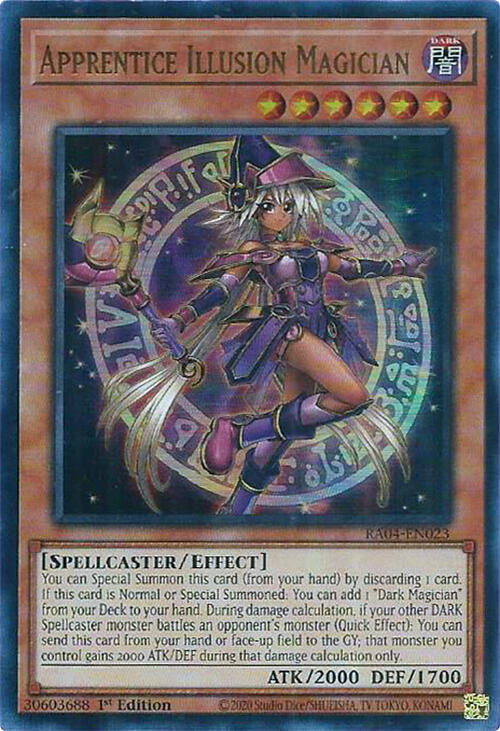 Apprentice Illusion Magician [RA04-EN023] Ultra Rare | Gear Gaming Bentonville