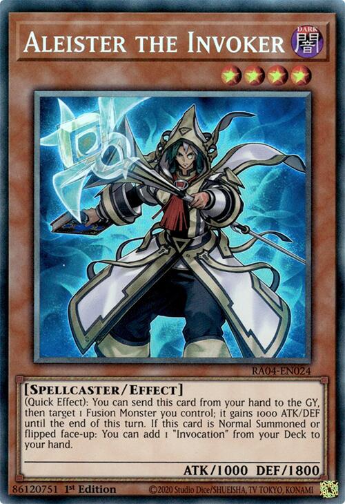 Aleister the Invoker (Alternate Art) [RA04-EN024] Prismatic Collector's Rare | Gear Gaming Bentonville