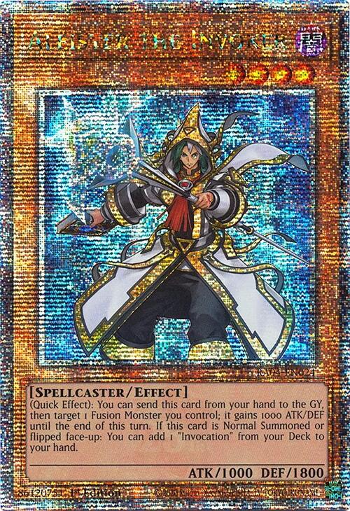 Aleister the Invoker (Alternate Art) [RA04-EN024] Quarter Century Secret Rare | Gear Gaming Bentonville