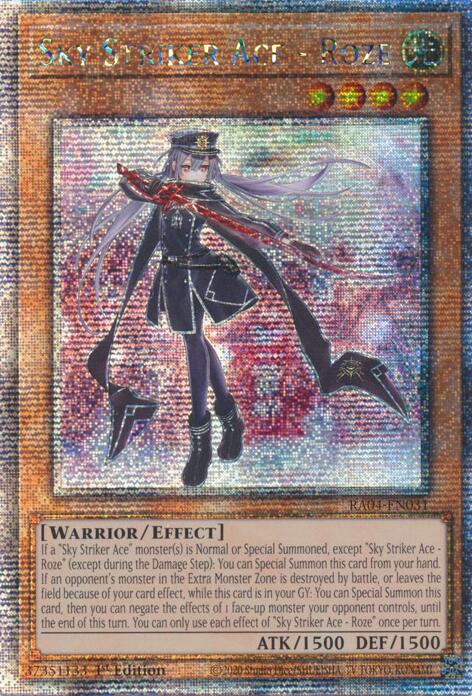 Sky Striker Ace - Roze [RA04-EN031] Quarter Century Secret Rare | Gear Gaming Bentonville