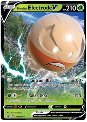 Hisuian Electrode V (SWSH294) (Jumbo Card) [Sword & Shield: Black Star Promos] | Gear Gaming Bentonville