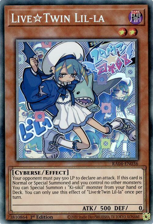 LiveTwin Lil-la [RA04-EN036] Prismatic Collector's Rare | Gear Gaming Bentonville