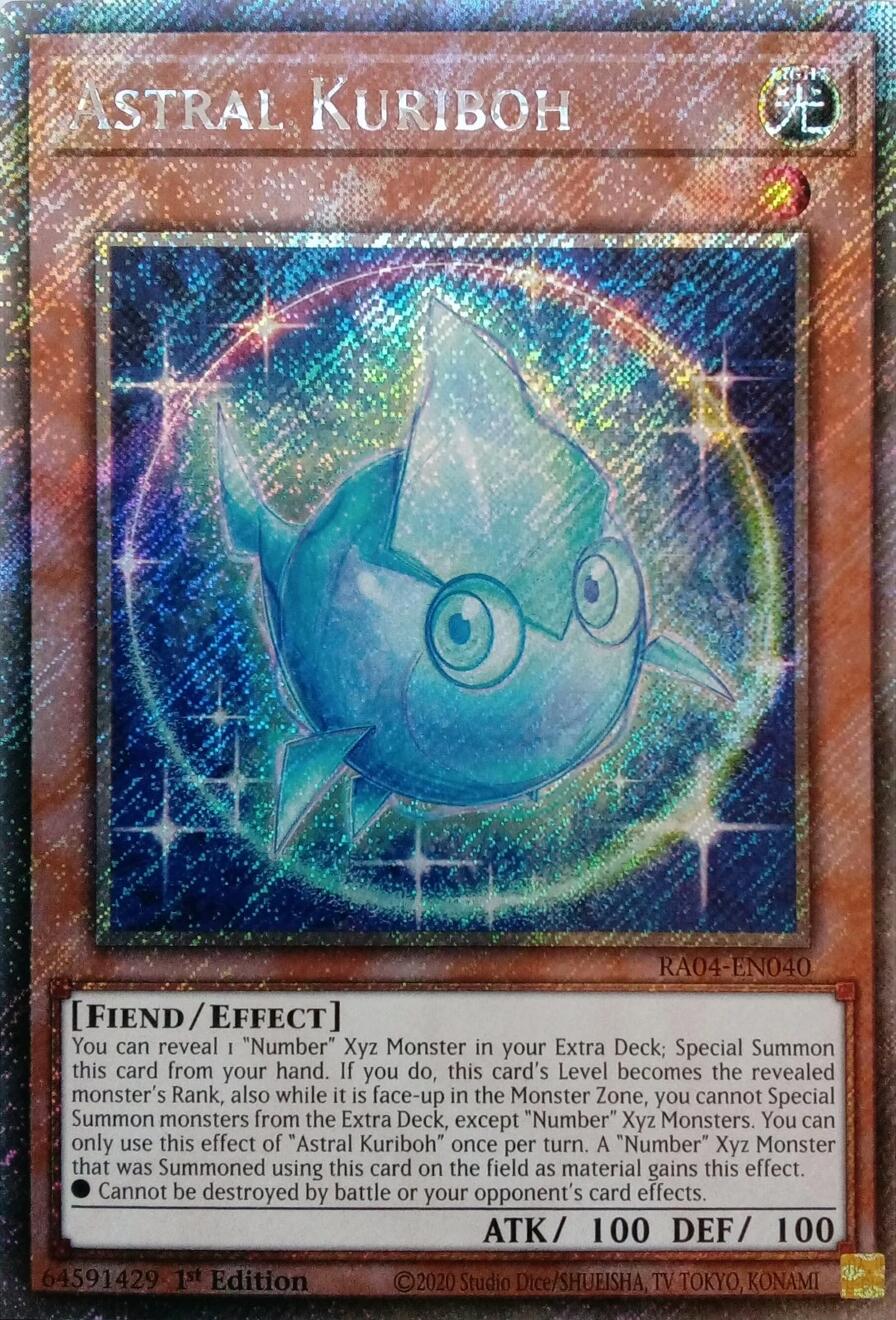 Astral Kuriboh [RA04-EN040] Platinum Secret Rare | Gear Gaming Bentonville