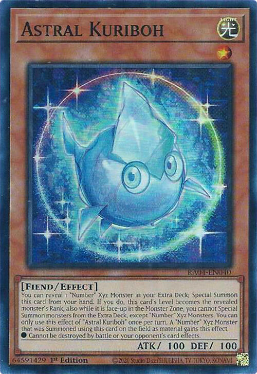 Astral Kuriboh [RA04-EN040] Super Rare | Gear Gaming Bentonville