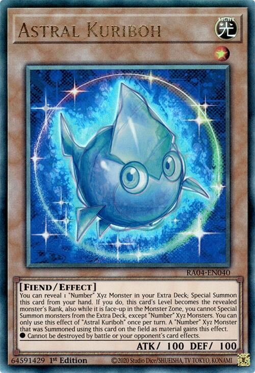 Astral Kuriboh [RA04-EN040] Prismatic Ultimate Rare | Gear Gaming Bentonville