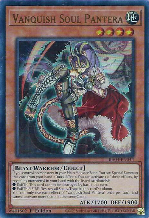 Vanquish Soul Pantera [RA04-EN044] Ultra Rare | Gear Gaming Bentonville