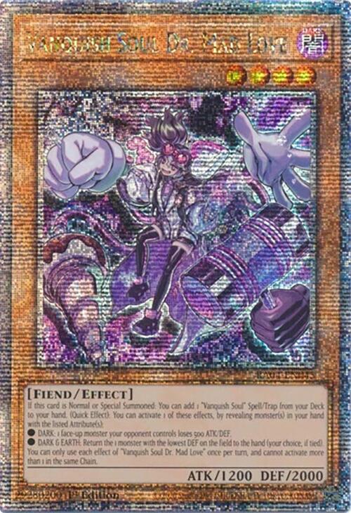 Vanquish Soul Dr. Mad Love [RA04-EN045] Quarter Century Secret Rare | Gear Gaming Bentonville