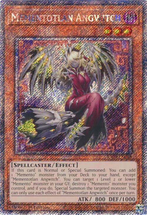Mementotlan Angwitch [RA04-EN048] Platinum Secret Rare | Gear Gaming Bentonville