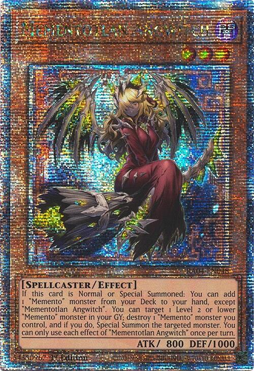 Mementotlan Angwitch [RA04-EN048] Quarter Century Secret Rare | Gear Gaming Bentonville