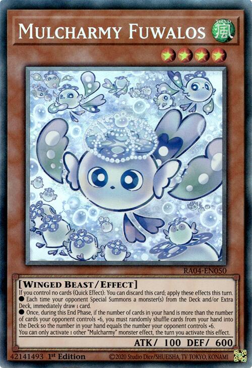 Mulcharmy Fuwalos [RA04-EN050] Prismatic Collector's Rare | Gear Gaming Bentonville