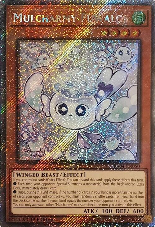 Mulcharmy Fuwalos [RA04-EN050] Platinum Secret Rare | Gear Gaming Bentonville