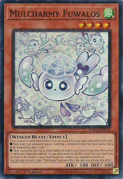 Mulcharmy Fuwalos [RA04-EN050] Super Rare | Gear Gaming Bentonville