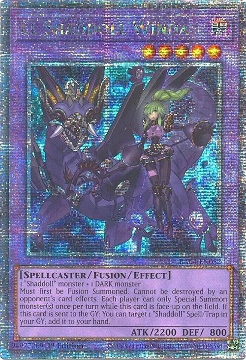 El Shaddoll Winda (Alternate Art) [RA04-EN052] Quarter Century Secret Rare | Gear Gaming Bentonville