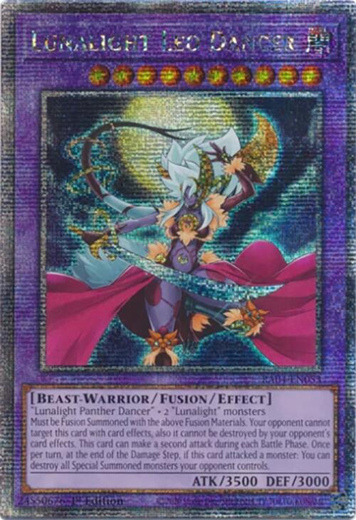 Lunalight Leo Dancer [RA04-EN053] Quarter Century Secret Rare | Gear Gaming Bentonville